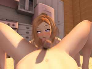 Girlfriend Has Sex In The Kitchen Hottest 3D Anime Sex World