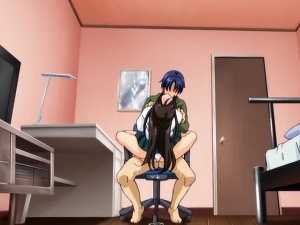 Horny Comedy, Romance Anime Video With Uncensored Big Tits, Lactation, Bukkake Scenes